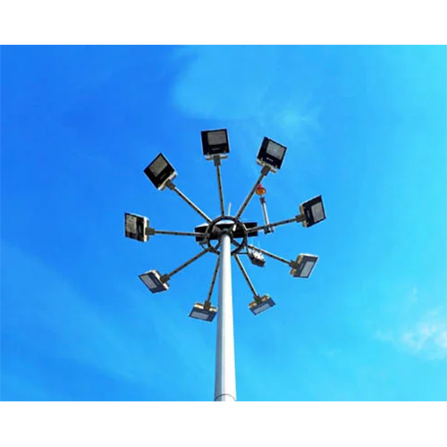Erecting & Commissioning of Solar High Mast Pole of 12.5